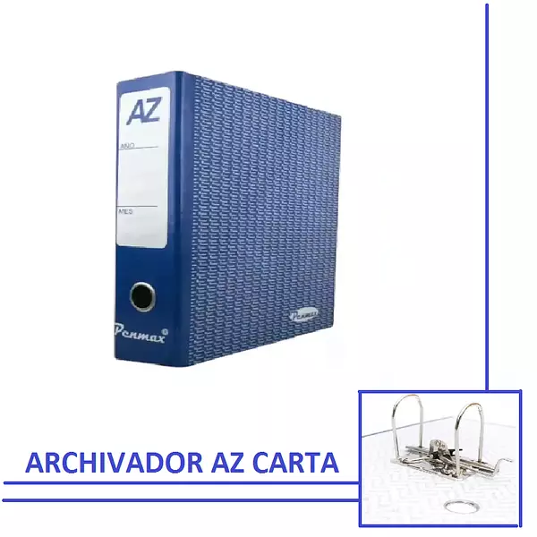 Archivador Az Tamaño Carta Pmx