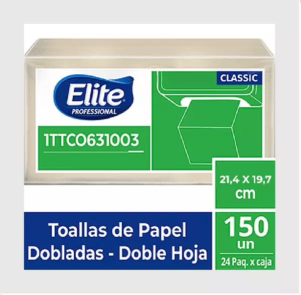 Toalla De Manos En Z Natural Elite Und