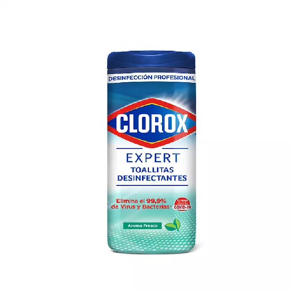 Toallas Desinfectantes Clorox Expert Tarro