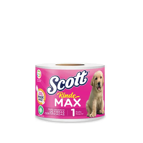 Papel Higienico Scott Rindemax Doble Hoja X 30m Und