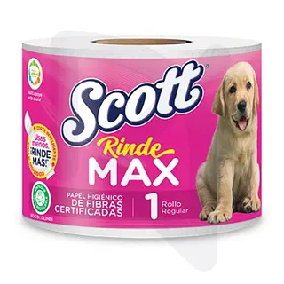 Papel Higienico Scott Rindemax Doble Hoja X 30m Und