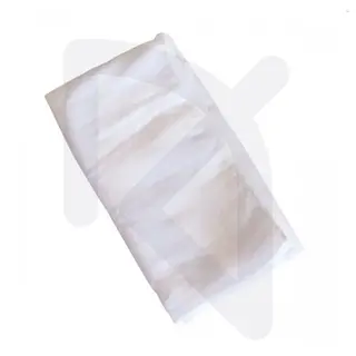 Bayetilla Blanca Fileteada 70 X 100cm Und