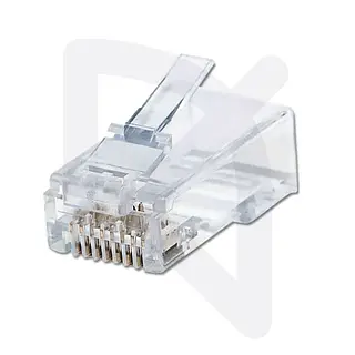 Conector Rj-45 Plástico Cat. 6 Comscope Und