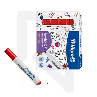 Marcador Borrable Rojo 426 Pelikan Und