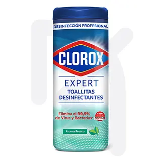 Toallas Desinfectantes Clorox Expert Tarro X 30 Und
