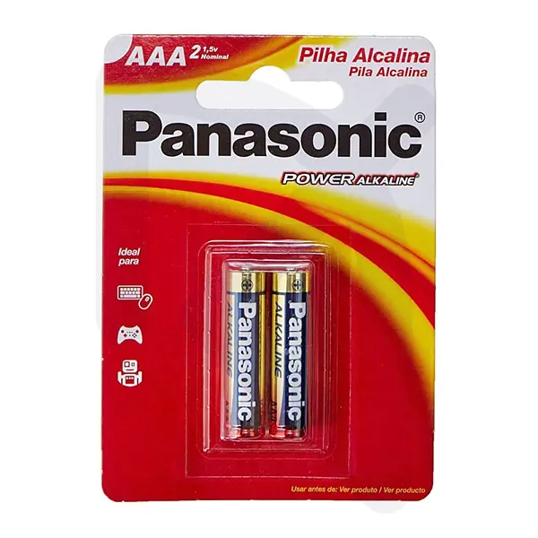 Pila Aaa Alcalina Blister X 2 Unidades Panasonic