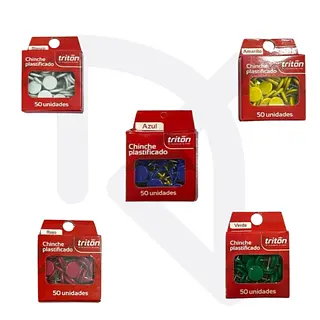 Chinche Plastificado X 50 Und Triton
