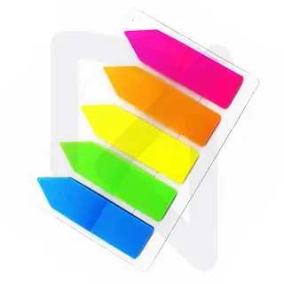 Banderitas * 5 Colores Surtidos Paquete X 100 Und