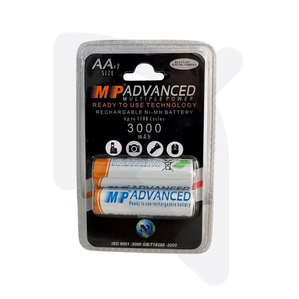 Pila Aa Recargable Blister X 2 Unidades Gp Advanced