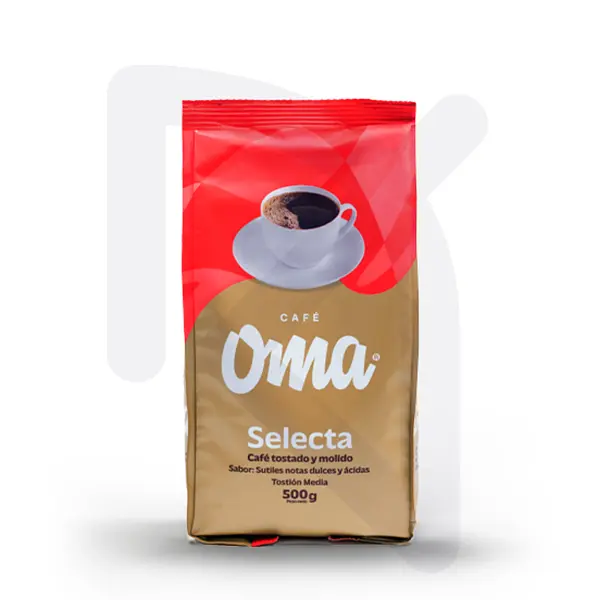 Café Oma Tostado y Molido Selecta X 500gr