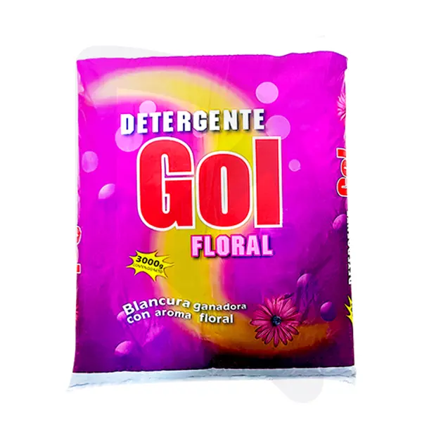Detergente En Polvo Gol X 3000gr