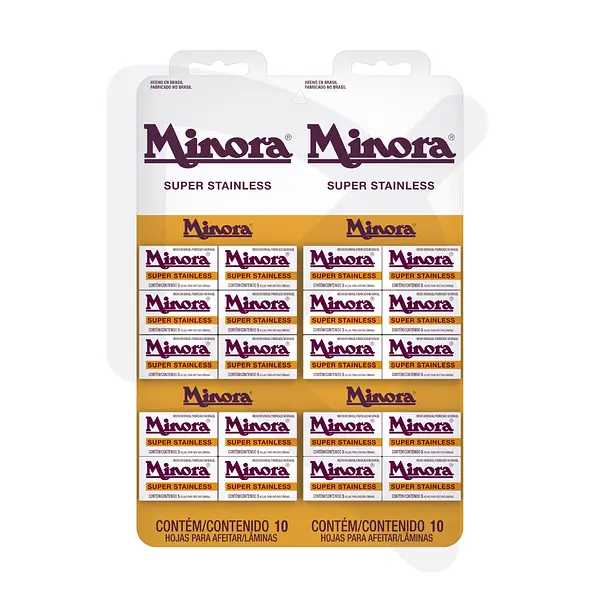 Cuchilla Minora Hoja Platino X 5 Und
