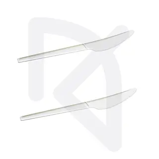 Cuchillo Desechable Plástica Desechable Paquete X 100 