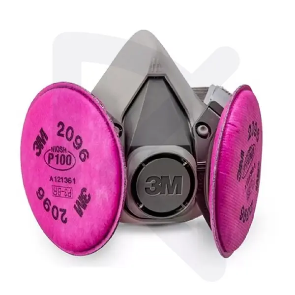 Respirador Media Cara 3M 6200 Talla M