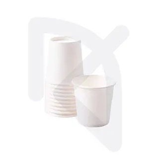 Vaso Blanco De Cartón 4oz X 50 Und