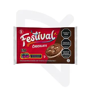 Galleta Festival De Chocolate Paquete X 12paq * 4und