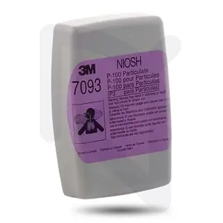 Filtro Para Particulas P100 de Alta Eficiencia 7093B Und