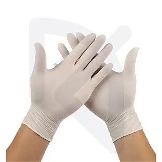 Guantes Látex Talla M Polvo X 100 Und