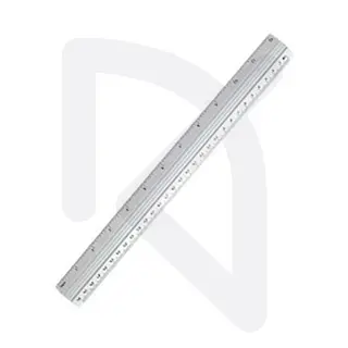 Regla De Aluiminio 8035 30cm X Unidad