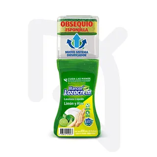Blancox Lozacream Liquido Limón Y Aloe X 850 Gr