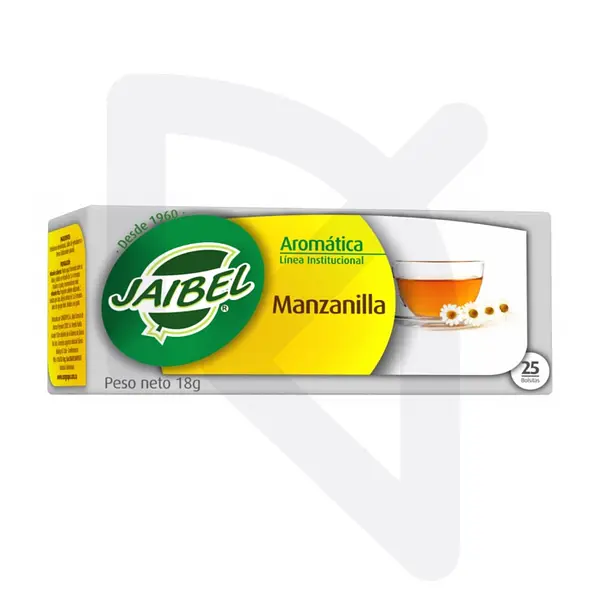 Aromática institucional Jaibel x 25 und