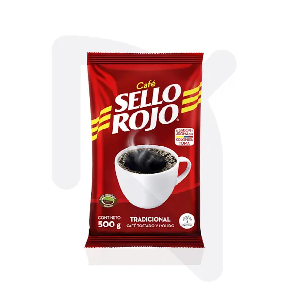 Café Tradicional Sello Rojo X 500gr Und