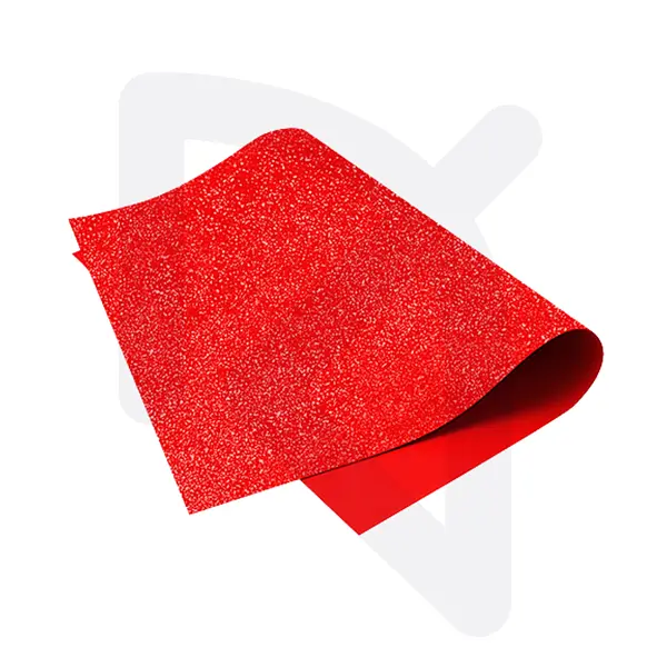 Fomi Foamy Escarchado Pliego Rojo 70 X 100 Cm