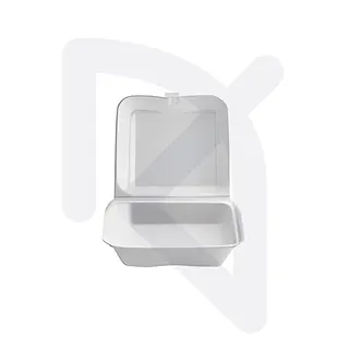 Portacomida Espumado P-1 P1 Blanco X 200 Und