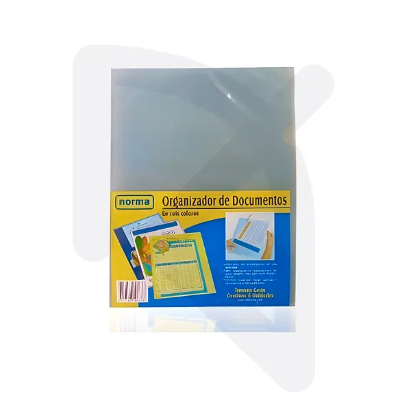 Carpeta Organizador Organizadora De Documentos Norma x 6 Und