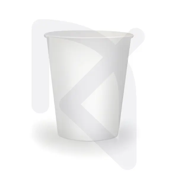 Vaso Blanco De Cartón 5oz X 50 Und