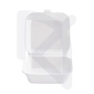 Portacomida Espumado C-1 C1 Blanco X 200 Und