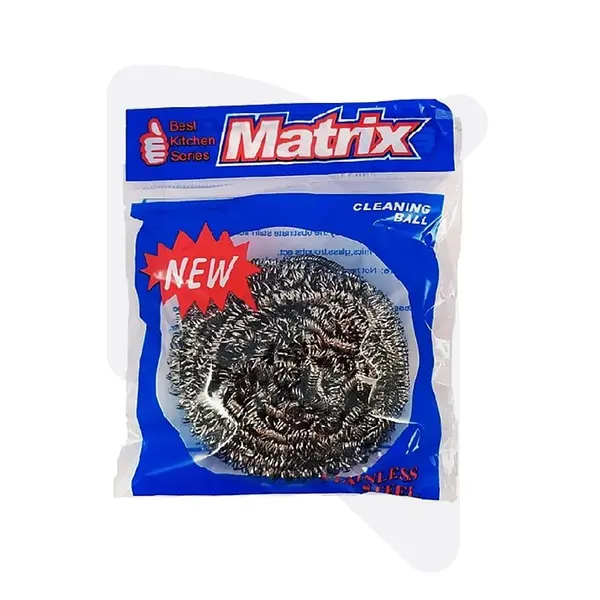 Esponja Inoxidable Matrix Limpieza x 12