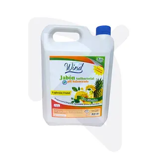 Jabón Liquido para Manos Antibacterial Winnd X 3750ml