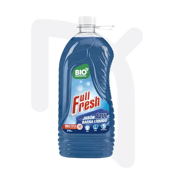 Jabón Azul Ecológico En Barra Líquidi 2000cc