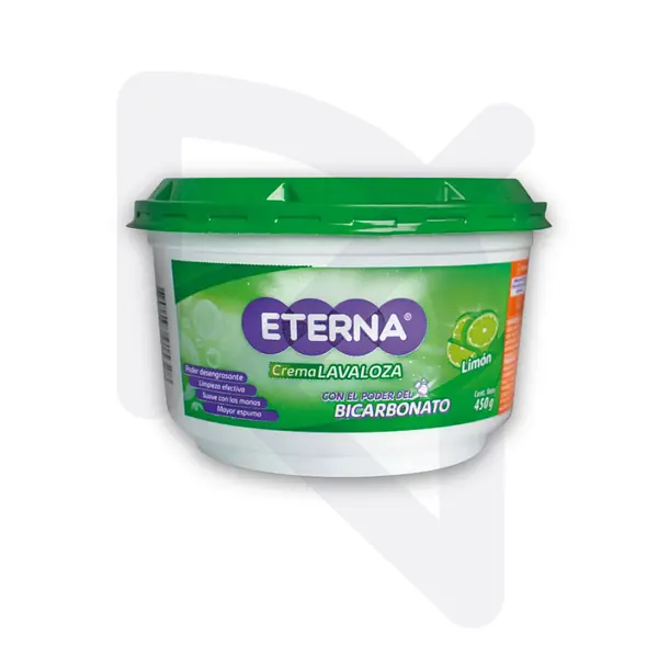 Crema Lavaloza Eterna Limón 450g