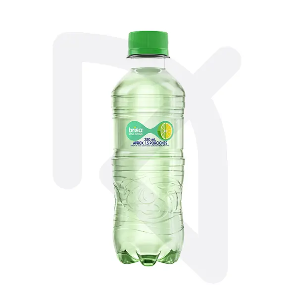 Agua Brisa Con Gas Sabor A Lima Limón 280ml