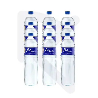 Agua Manantial Pet 1500ml x 9 Unidades