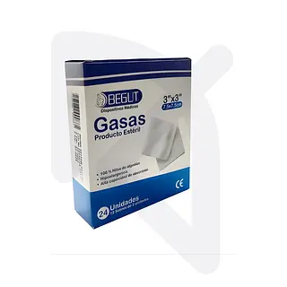 Gasa 3*3 Caja X 24 Unidades
