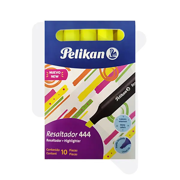 Resaltador 444 Amarillo Pelikan Und