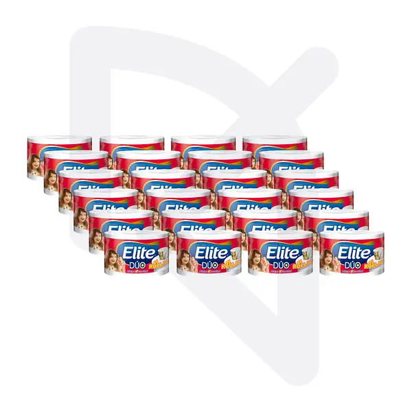 Papel Higienico Elite Duo Triple Hoja 36m Paca X 24 Und