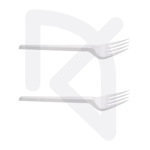 Tenedor Desechable Plástico Desechable Paquete X 100