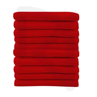 Bayetilla Rojo Fileteada 70*100cm Mayorista (10 Docenas)