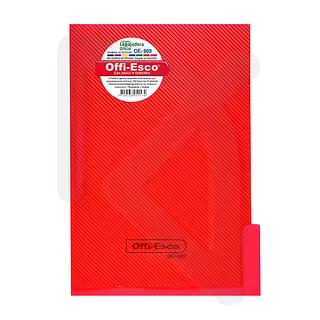 Carpeta Legajadora Offi Esco OE-809 Oficio Roja