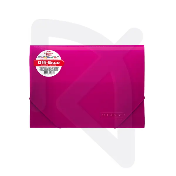 Carpeta Seguridad Offi Esco OE-804 Fucsia
