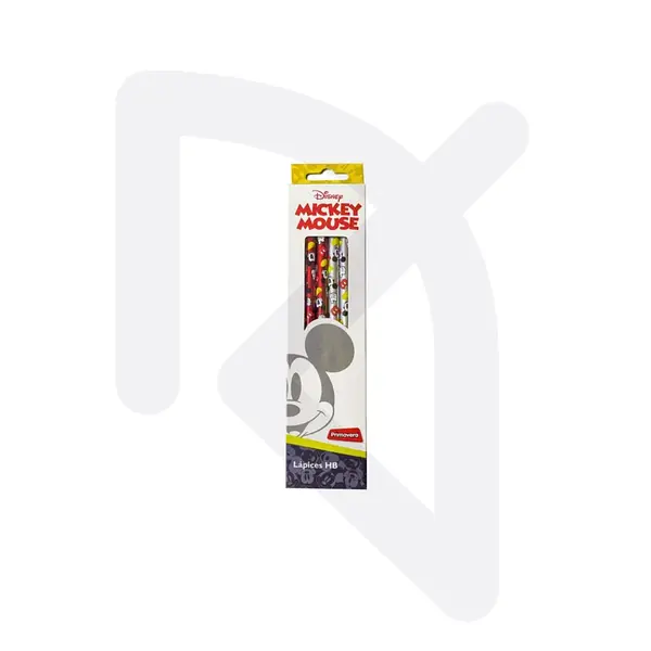 Lapiz Primavera Mickey Mouse Caja x 6 Unidades