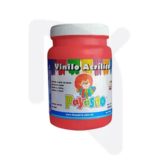 Vinilo Payasito 1000 gr Rojo