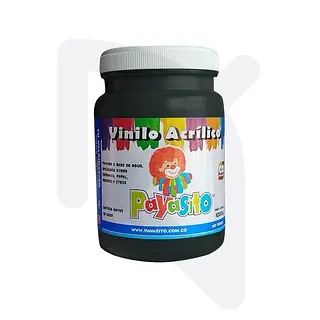 Vinilo Payasito 1000 gr Negro