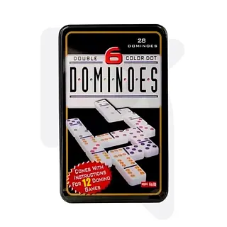 Dominó Empaque Lata 28 Piezas