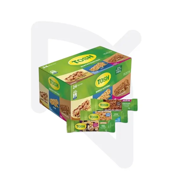 Barra de Cereal Tosh X 24 Unidades