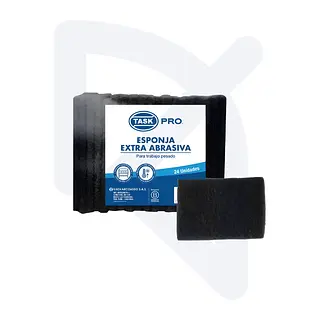 Esponja Paño Abrasivo Abrasiva Task Pro Paquete x 24 Unidades